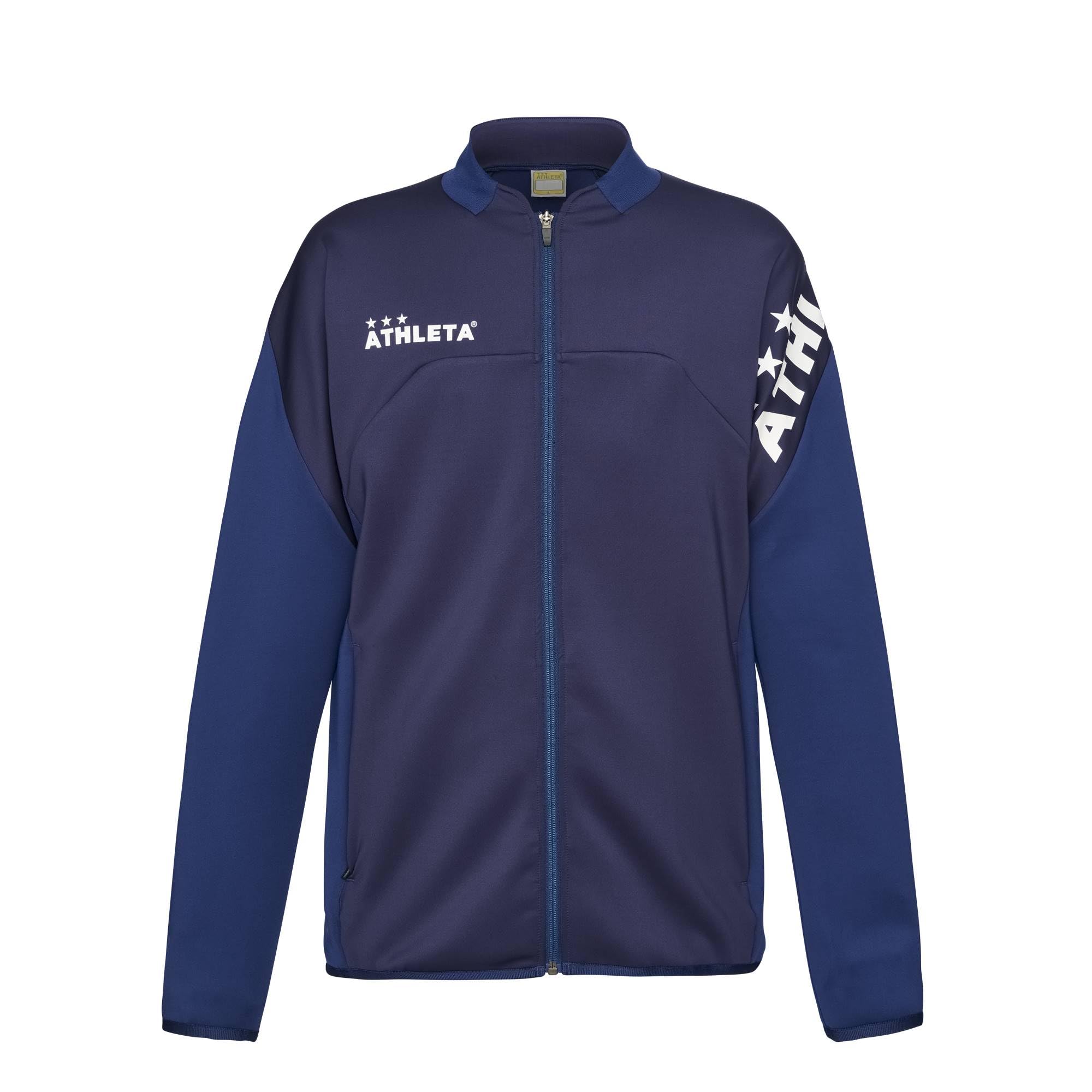 Amazon | [アスレタ] チーム対応ジャージジャケット 18021 NAVY